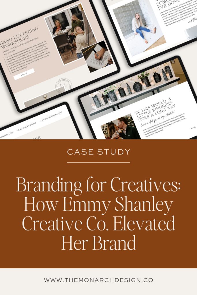 pinterest branding for creatives emmy shanley case study