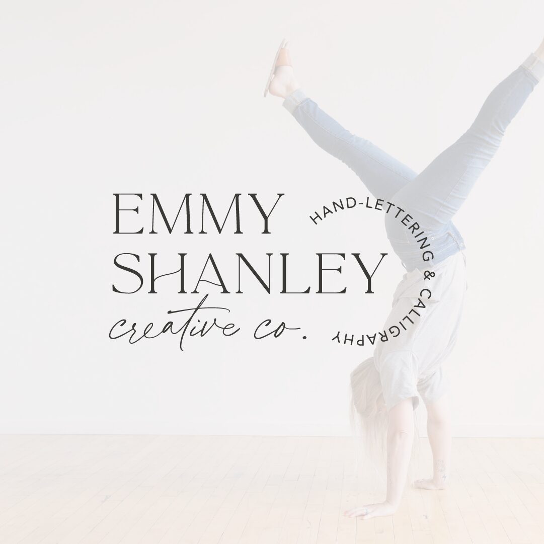 branding for creatives - logo for emmy shanely creative co by monarch design co