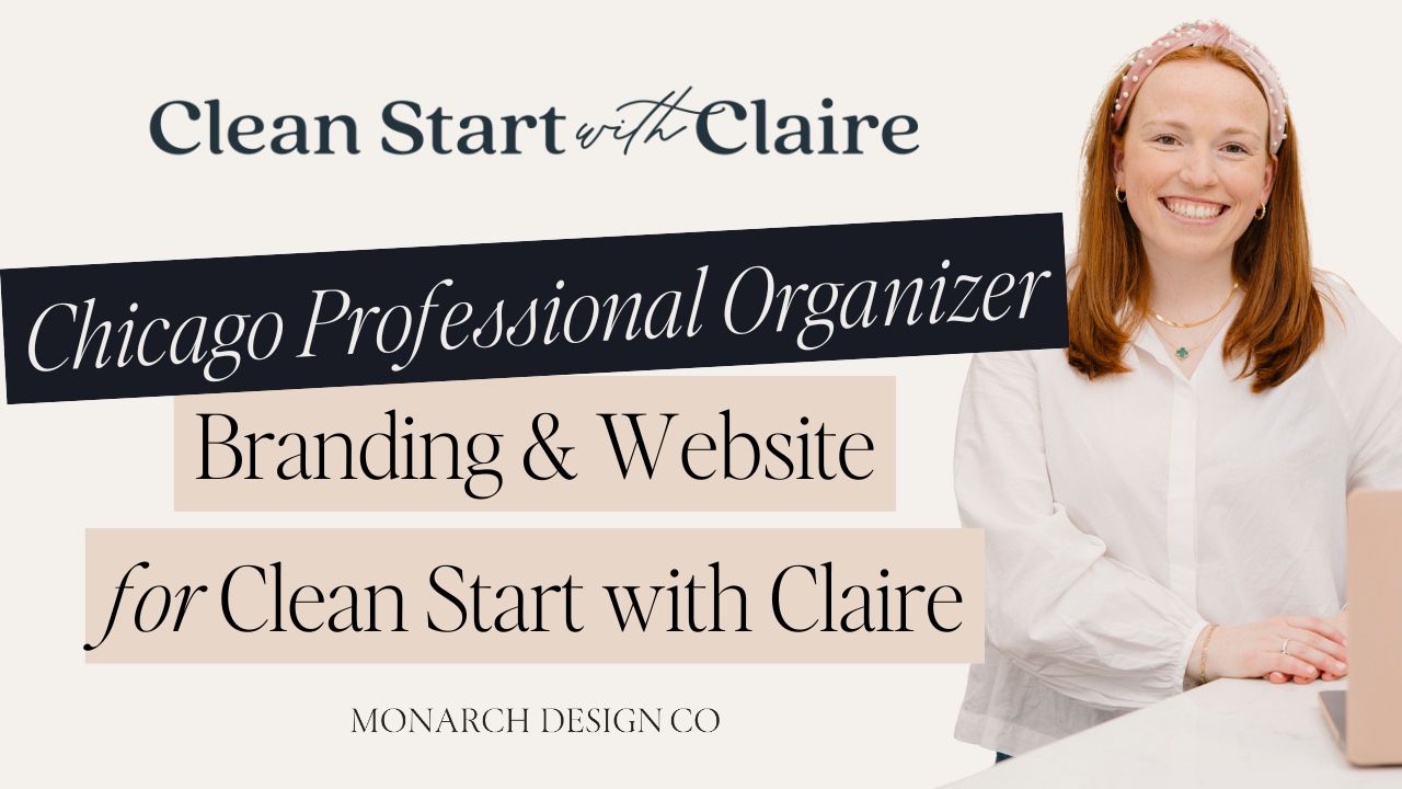 Chicago professional organizer branding and website