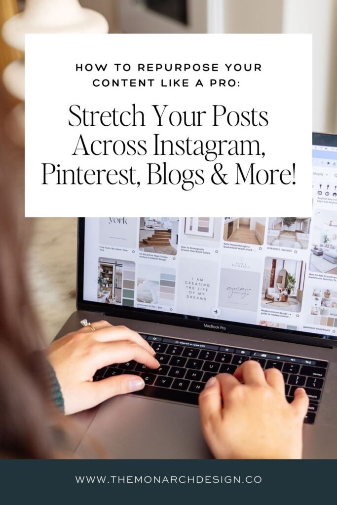 How to Repurpose Content: Across Instagram, Pinterest & Blogs