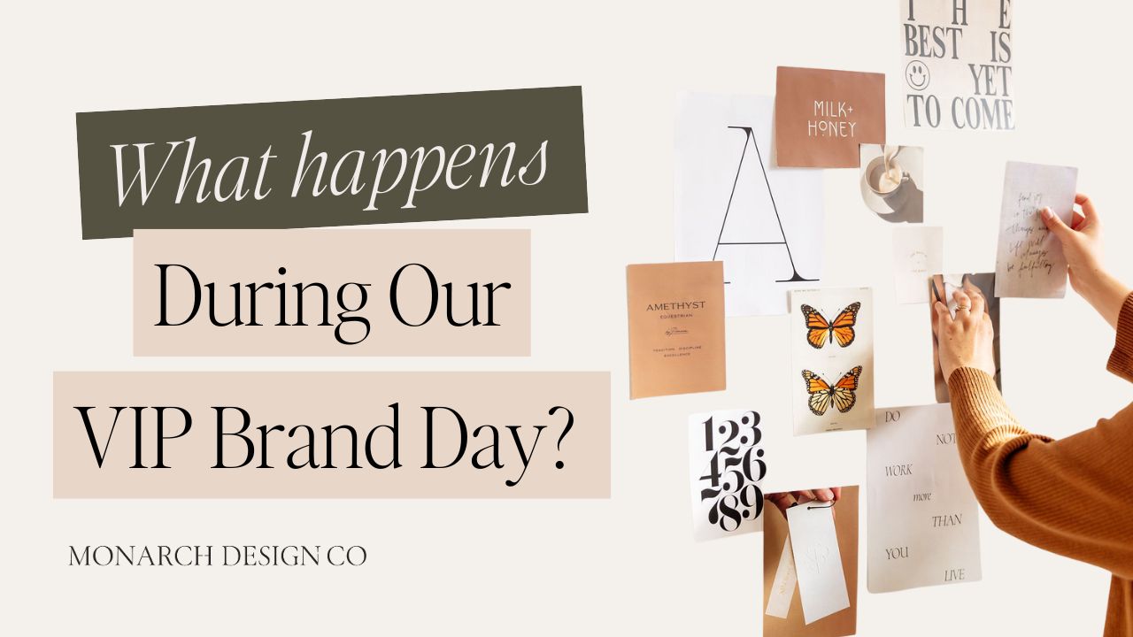 What Happens During a VIP Brand Day monarch design co