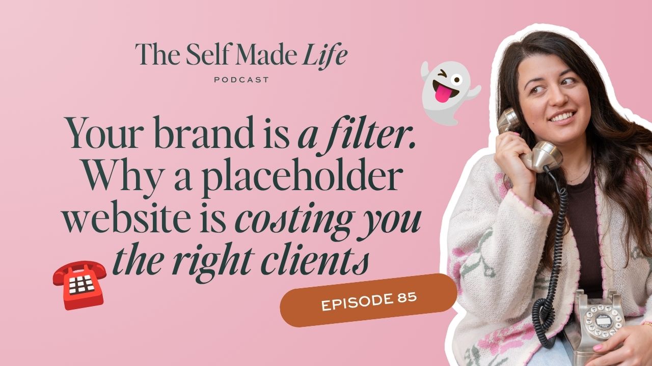 The Self Made Life Podcast by Ashley Wyatt episode 85 Your Brand is a Filter