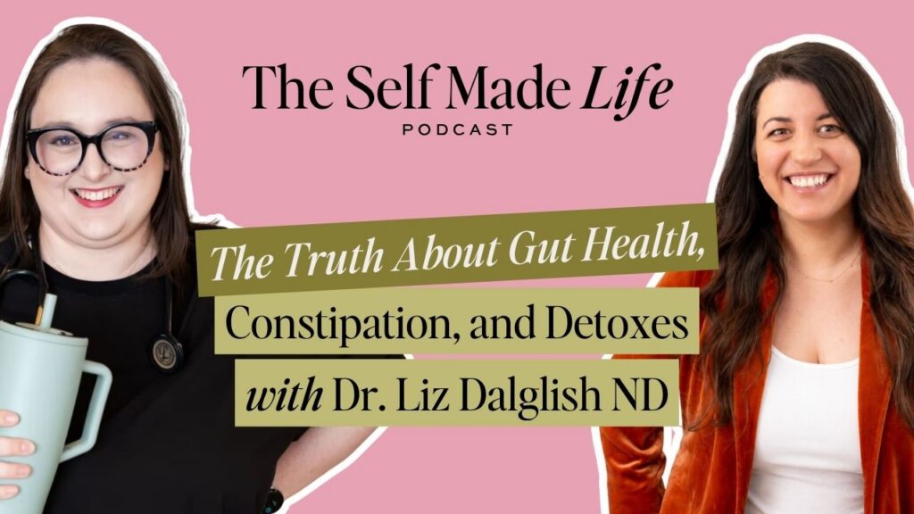 Dr. Liz Dalglish, naturopathic doctor specializing in gut health, in her Barrie clinic